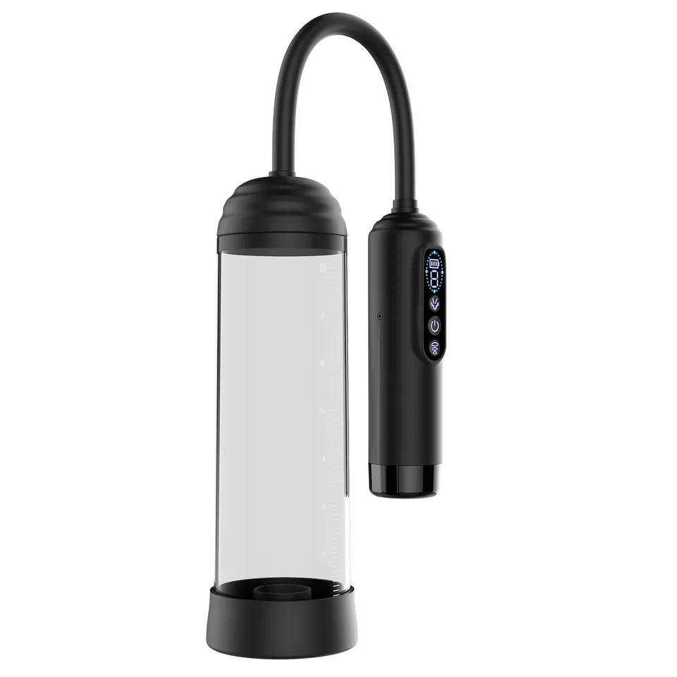 Men's Adult Automatic Sex Machine Pumps Enlargers & Masturbators With Vacuum Pump & Battery Operated Sex Toys