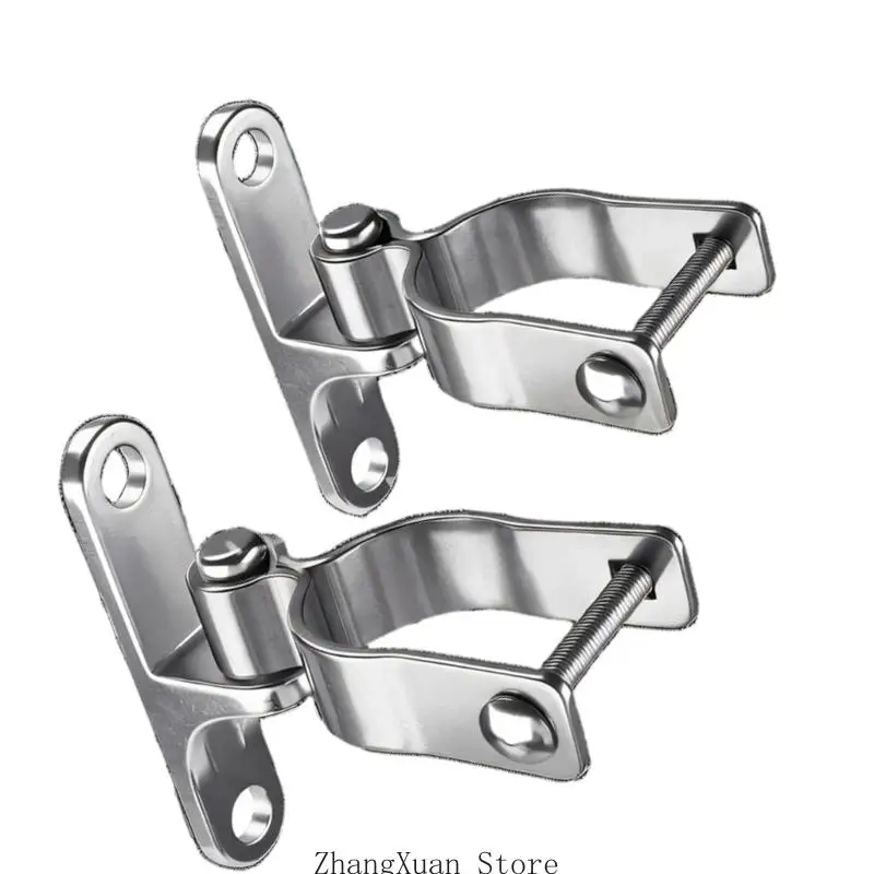304 Metalltor-Montageset mit Pfostenklemmen-Design für den Zauneinsatz 3XUF – Detail 4