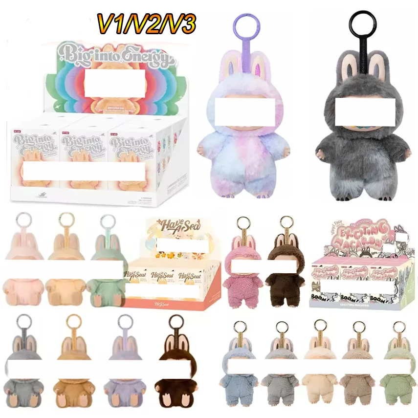 

Коллекция Bubu Monster V3 2 1, слепая коробка, Тедди, виниловая игрушка, кукла с анимированным персонажем, таинственный брелок-сюрприз, детский подарок