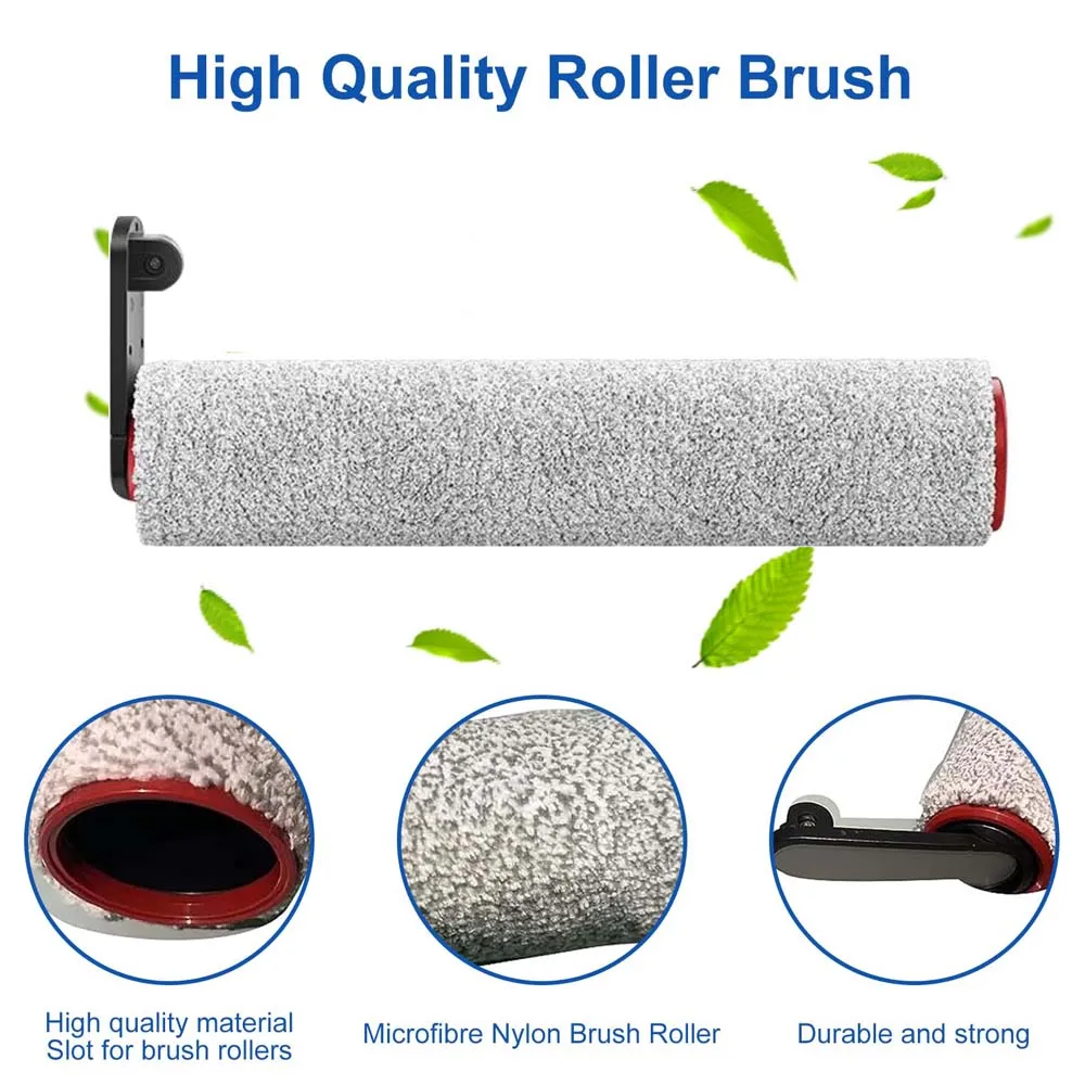 For Dreame H12 Pro/ H12 Plus/H12 Core Wet Dry Vacuum Cleaner Replacement Spare Parts Soft Roller Brush Hepa Filter Accessories