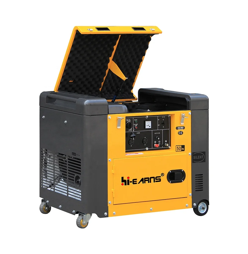 

Hi-earns DG8500SE 6kw/7kva silent generator for sell