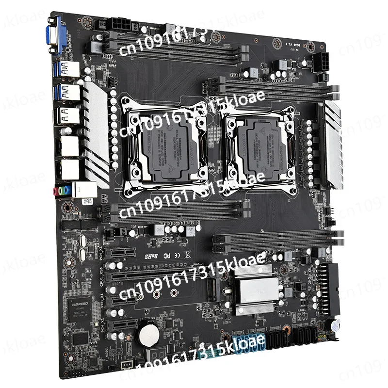 New x99 dual main board studio game more open DDR4 memory support Xeon E5 V3/V4 full series