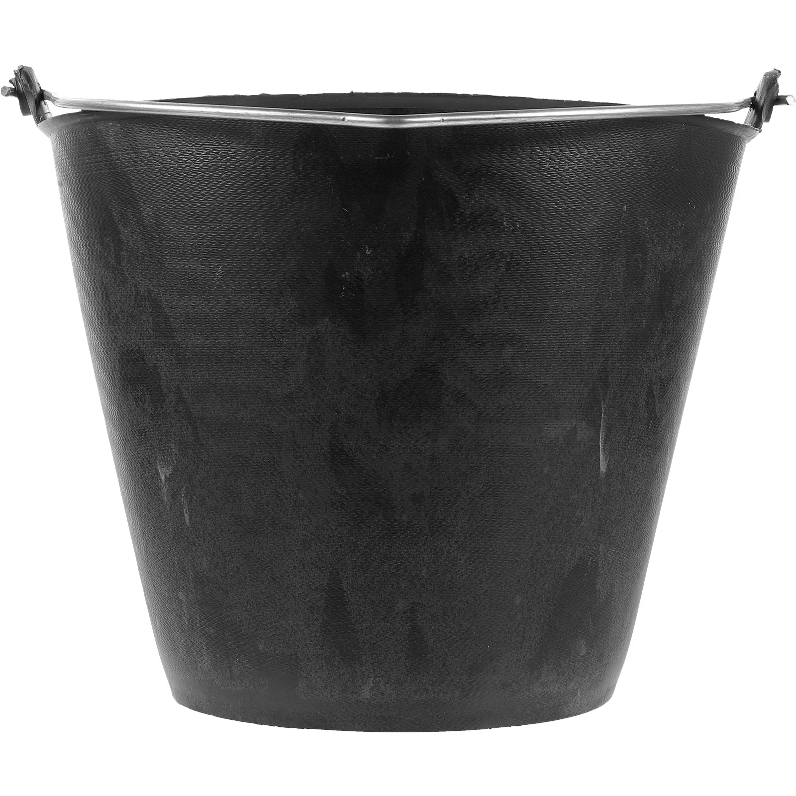 

Dustpan Construction Site Cement Mason Empty Can for Mixing Buckets Black Gardening Masonry