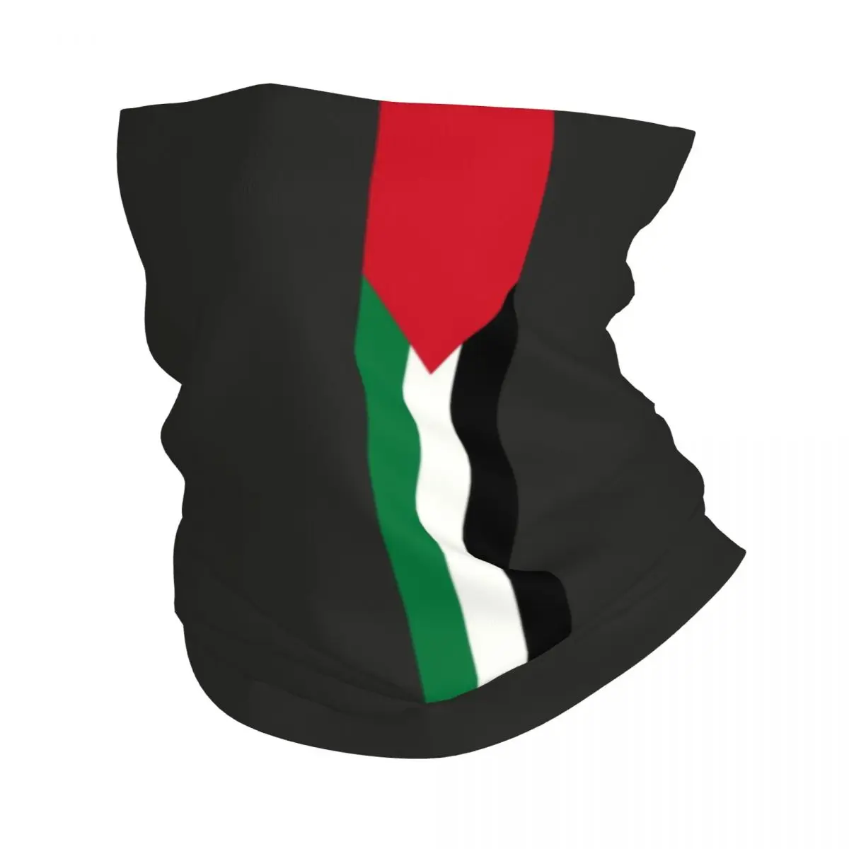 Custom Palestine-Hatta Kufiya Keffiyeh Ethnic Pattern Bandana Winter Neck Warmer  Windproof Wrap Face Scarf Gaiter Headband