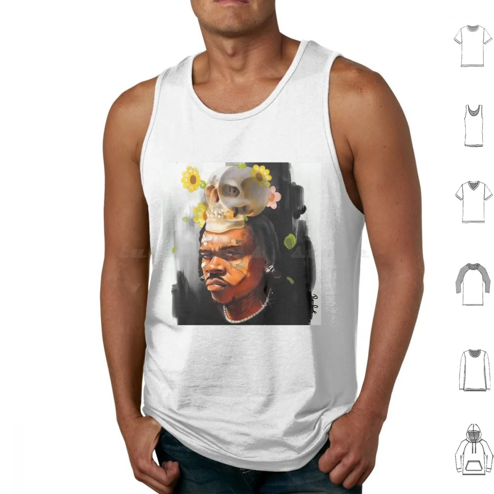 

Gunna A Gift & A Curse Tank Tops Vest Sleeveless Gunna Drip Season Season 4 Rap Rapper Hip Hop Hip Hop Rap Slatt Ds3ever Young