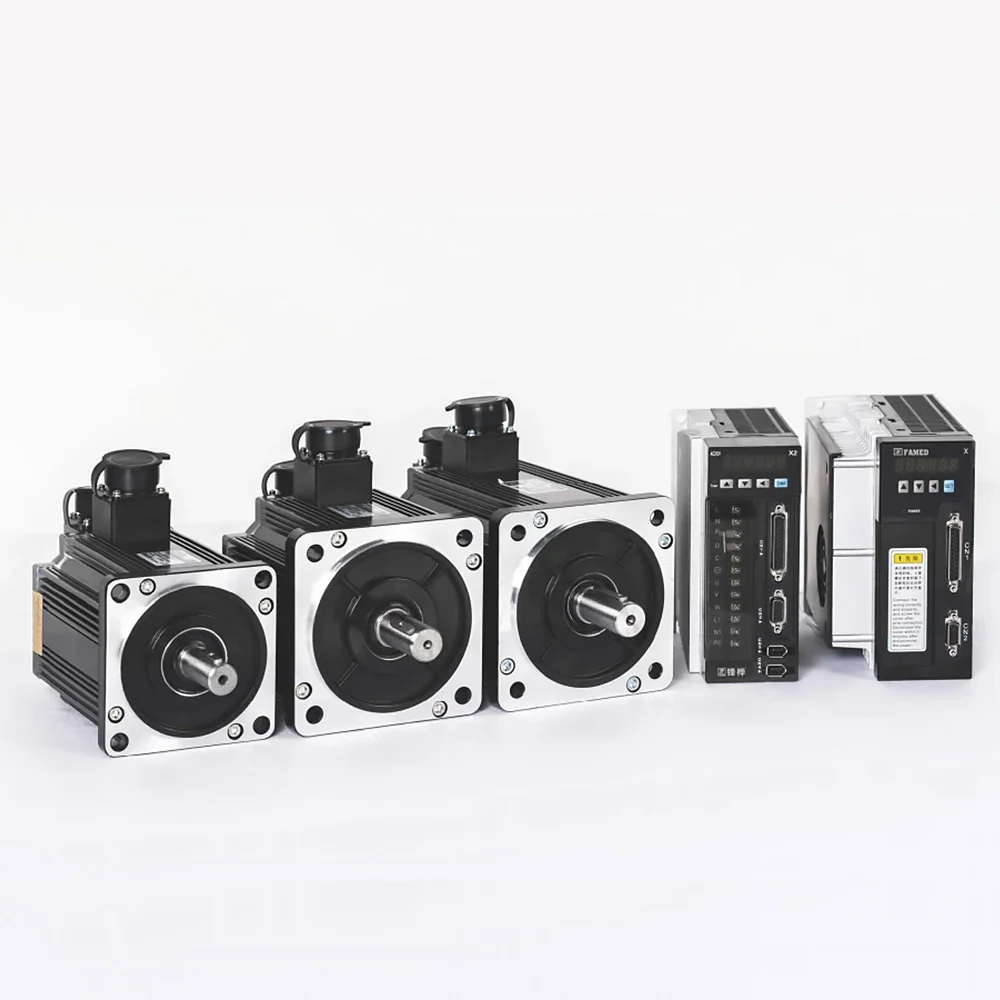 CE Certified High Torque 750W 1KW AC Servo Motor and Drive Kit for CNC Sewing Machine Industrial Equipment