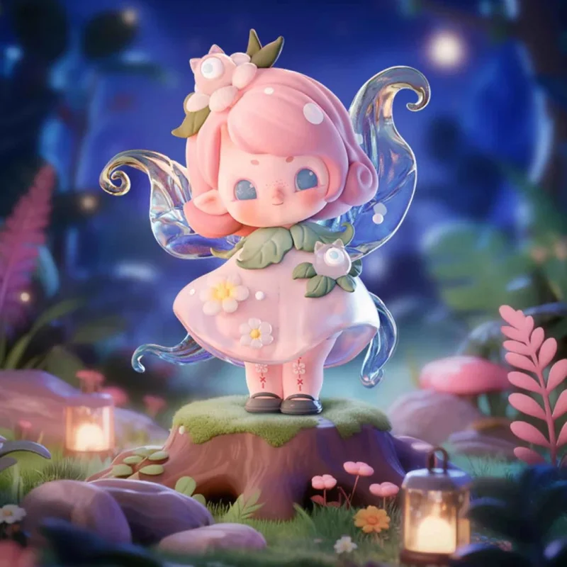 

Letsvan Impopo Pix Hidden Night Collection Series слепая коробка трендовая игровая игрушка Mystery Box милая модель орнамент украшение коллекционировать