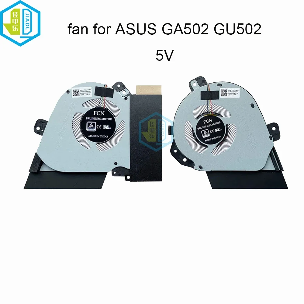 

5V Laptop Radiator Cooling Fans CPU GPU Fan For ASUS ROG Zephyrus GA502 GU502 GU502G GA502I GA502D 13NR0210AM0901 13NR0210T01111