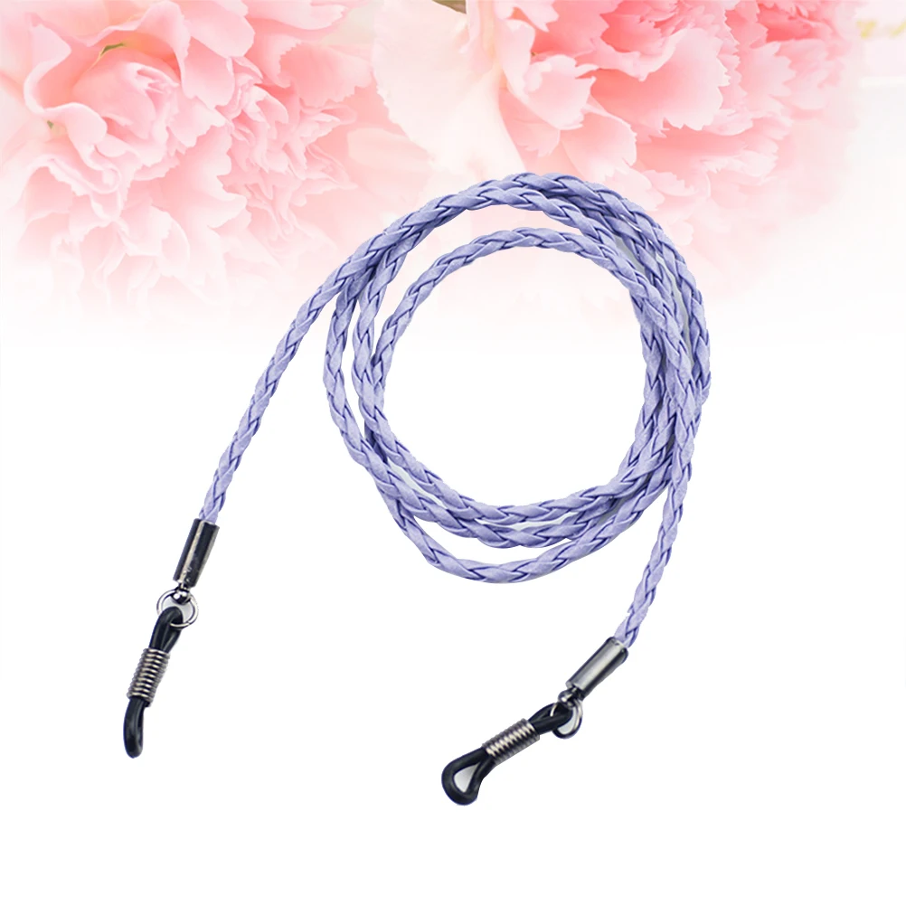 

Non slip Glasses Rope Eyeglasses Holder Strap Sunglass Lavender Eco friendly hypoallergenic Lightweight Compact Glasses Chain