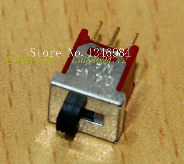 [SA]TS-5S -way gold-plated pin six foot two tranches of 2.54 toggle switch slide switch Q25 5FD1 Deli Wei--50pcs/lot