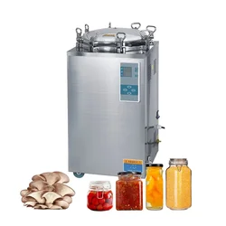 Medical 35l 50l 75l 100l 120l 150l Autoclave High Pressure Steam Vertical Sterilizer laboratory equipment