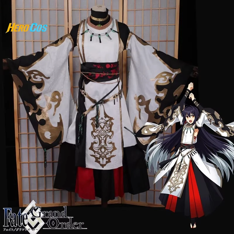 

Fate/Grand Order Yamato Takeru Cosplay Costume Anime Party Uniform Hallowen Play Role Clothes Clothing HERO Cos