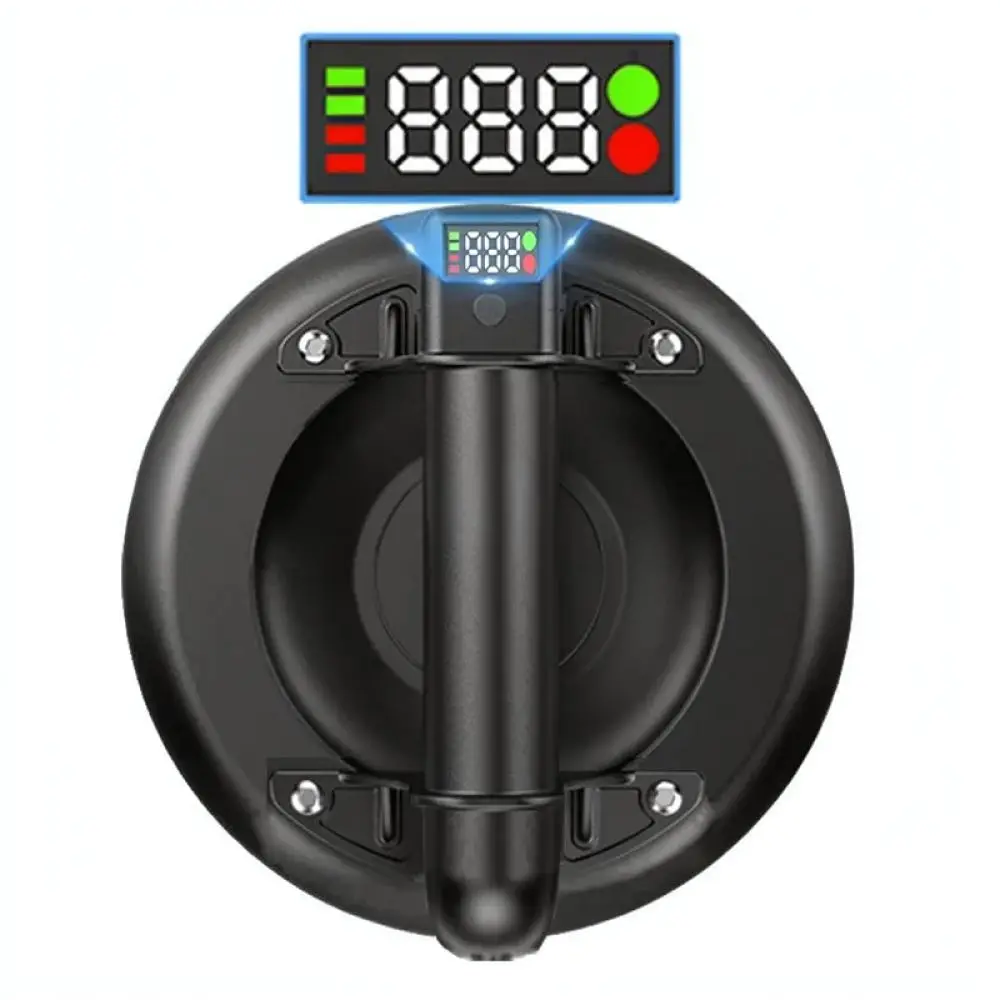 Automatic Rechargeable Vacuum Suction Cup Lifter For Heavy Glass Granite Ceramic Tile Installation Handling Tool