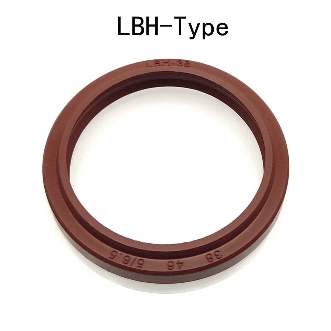 

Height 6mm Step 4.5mm LBH Type FKM Rubber Hydraulic Dust Seal Piston Rod Dust Ring Cylinder Dust-Proof Wiper Seal ID 11.2mm-30mm