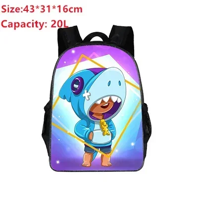 3PCS School Bag Sets 3D Printing School Knapsack for Teenagers Boys Girls Student Travel Back To School Popular Games Backpacks