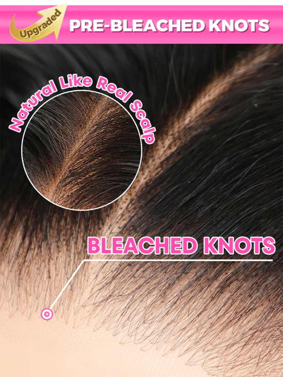 Parrucca anteriore in pizzo 13x4 13x6 dell'onda del corpo capelli umani pre pizzicati densità 220 con capelli del bambino parrucca nera naturale dei capelli umani al 100% per le donne