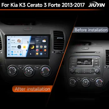 Android Auto Carplay pro KIA K3 CERATO FORTE 3 YD Tuner 2013 2014 2015 2016 2017 Multimediální autorádio přehrávač videa WIFI+4G DSP 10 nejlepší prodej YD auto s Androidem - №2