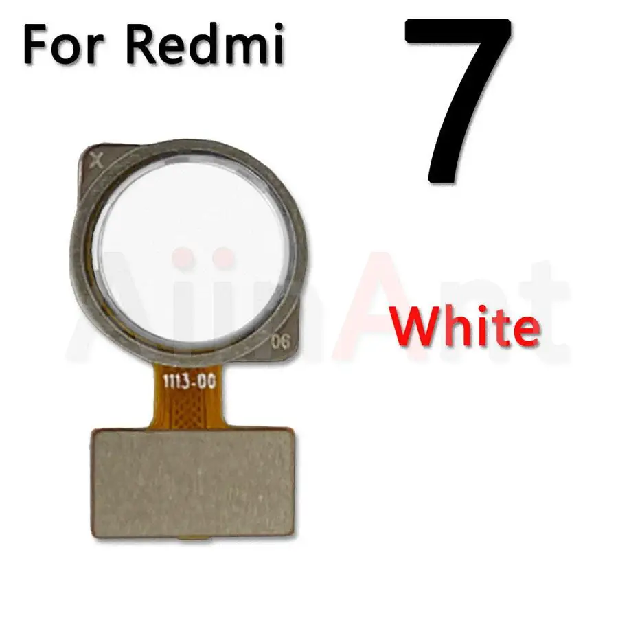 Aiinant Back Button Touch ID Finger Scanner For Xiaomi Redmi Note 7 Plus Prime Pro Fingerprint Sensor Flex Cable