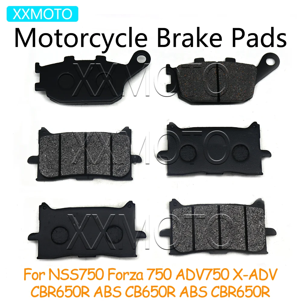 

For Honda NSS750 Forza750 ADV750 XADV750 NSS Adv 750 CBR650R CB650R ABS CBR CB 650R Motorcycle Front Rear Brake Pads Accessories