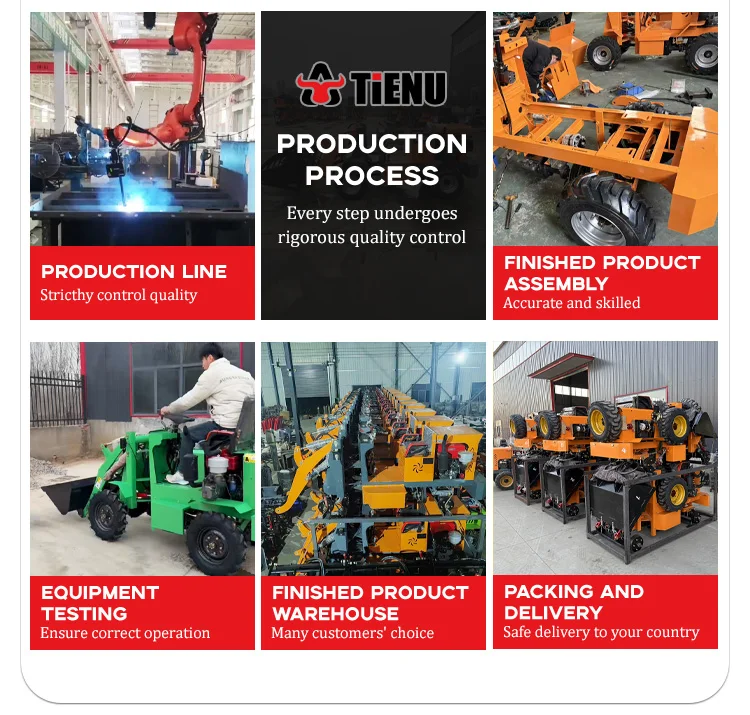 Elektrische Mini-Lader für den Haushalt, Elektrostapler für Baustellen und Bulldozer zur Reinigung von Viehmist auf Bauernhöfen – Detail 19
