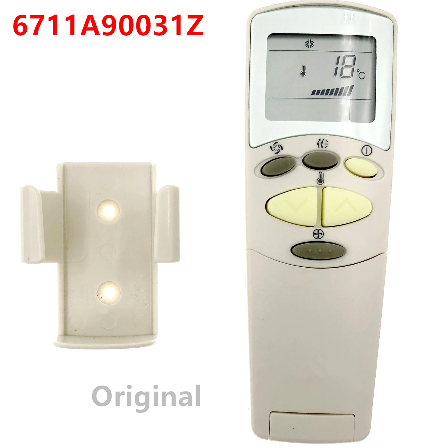 

Original Remote Control 6711A90031Z For Air Conditioner ASH096PB/ D/ML2 / ASH126PA/ B/D/M/S/ WL2 ASH076PB/ D/ML2 AS-H076P