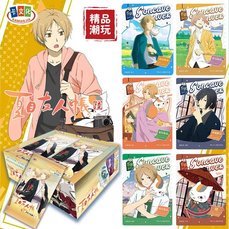 Natsume Friends Collection Cards New First Edition Flash Cards Full Box Cheap Anime Merchandise Unopened 30 packs