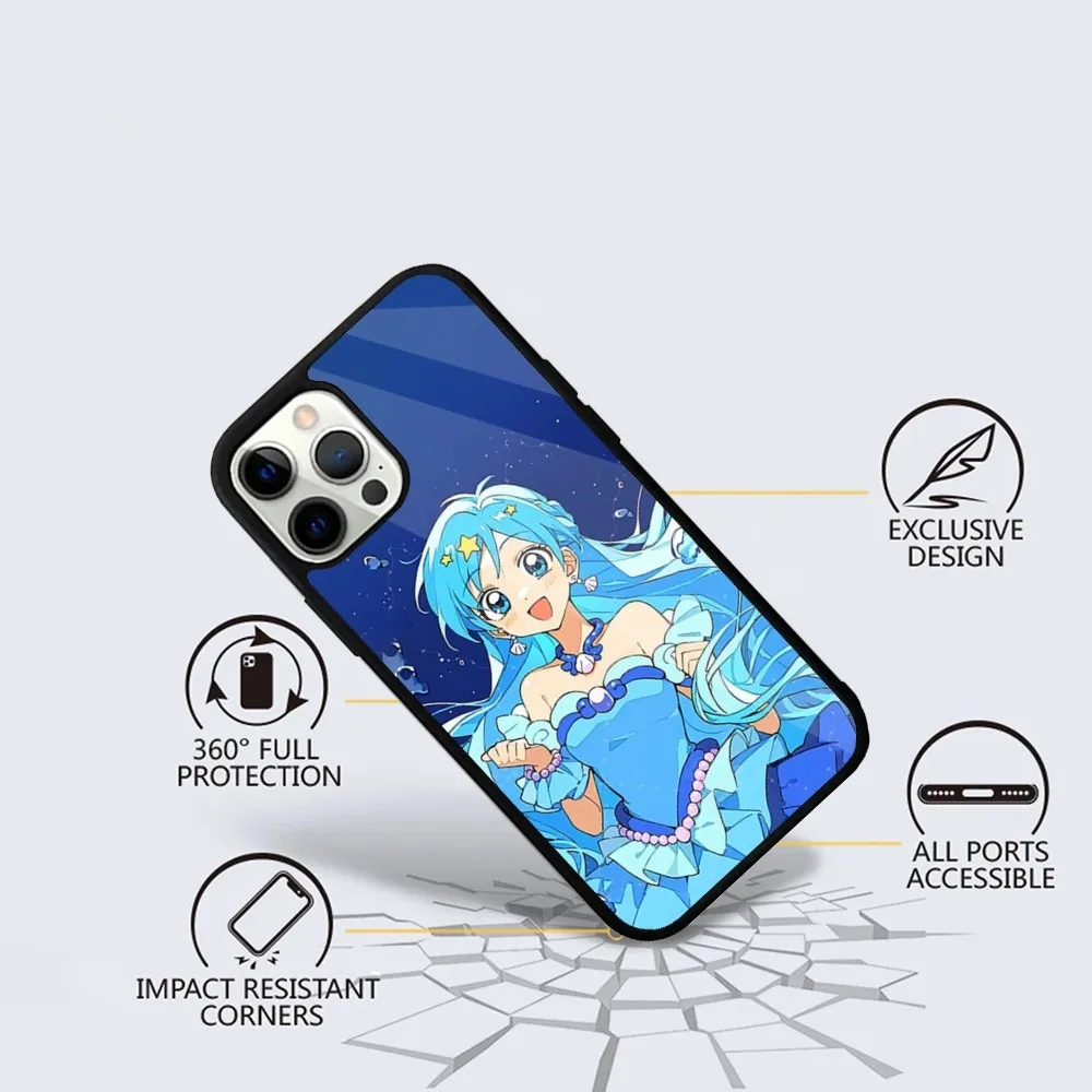 Mermaid Melody Pichi Phone Case For iPhone 16,15,14,13,12,11,Plus,Pro,Max Mini Magsafe Magnetic Wireless Charging