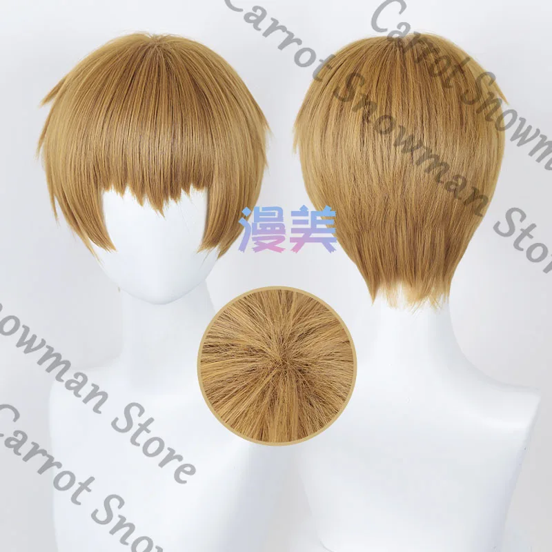 Mob Psycho 100 Mobu Saiko Hyaku Reigen Arataka Anime Hairpiece Wig Short Hair Periwig Toupee High Switch Косплей Подарок Мультфильм