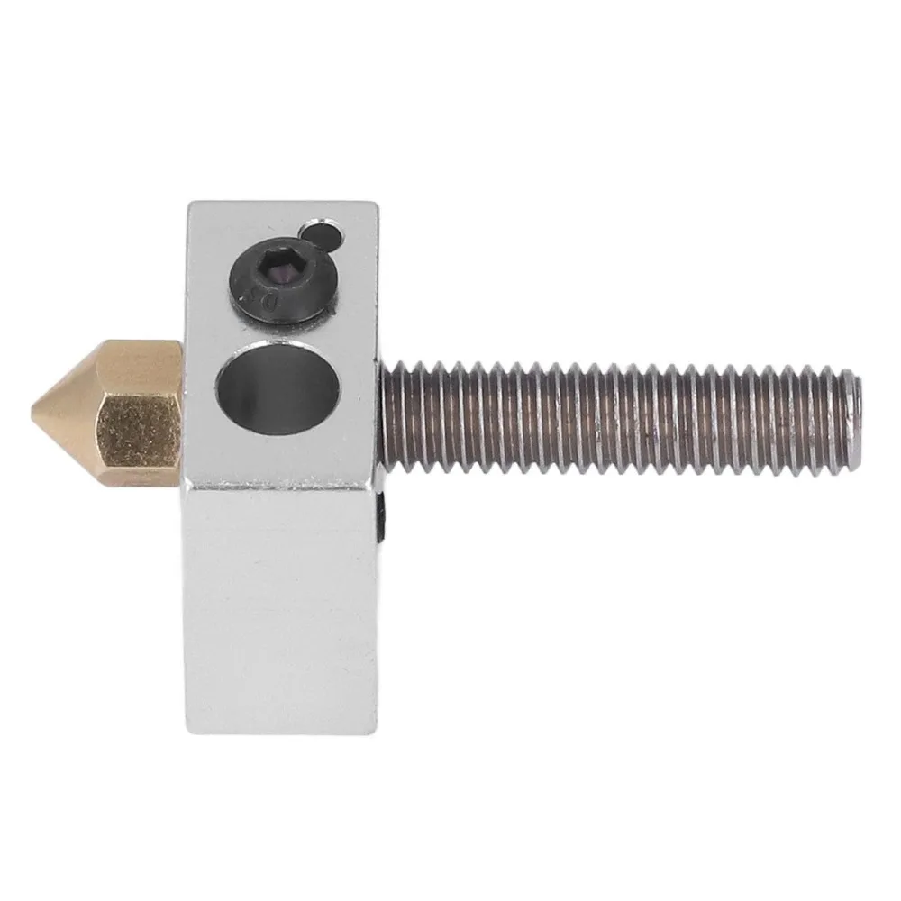 5 Set Brass Material 3D Printer Hotend Throat Tube Included Hotend Assembly Parts Extruder Parts Kit for Anet A8 A2