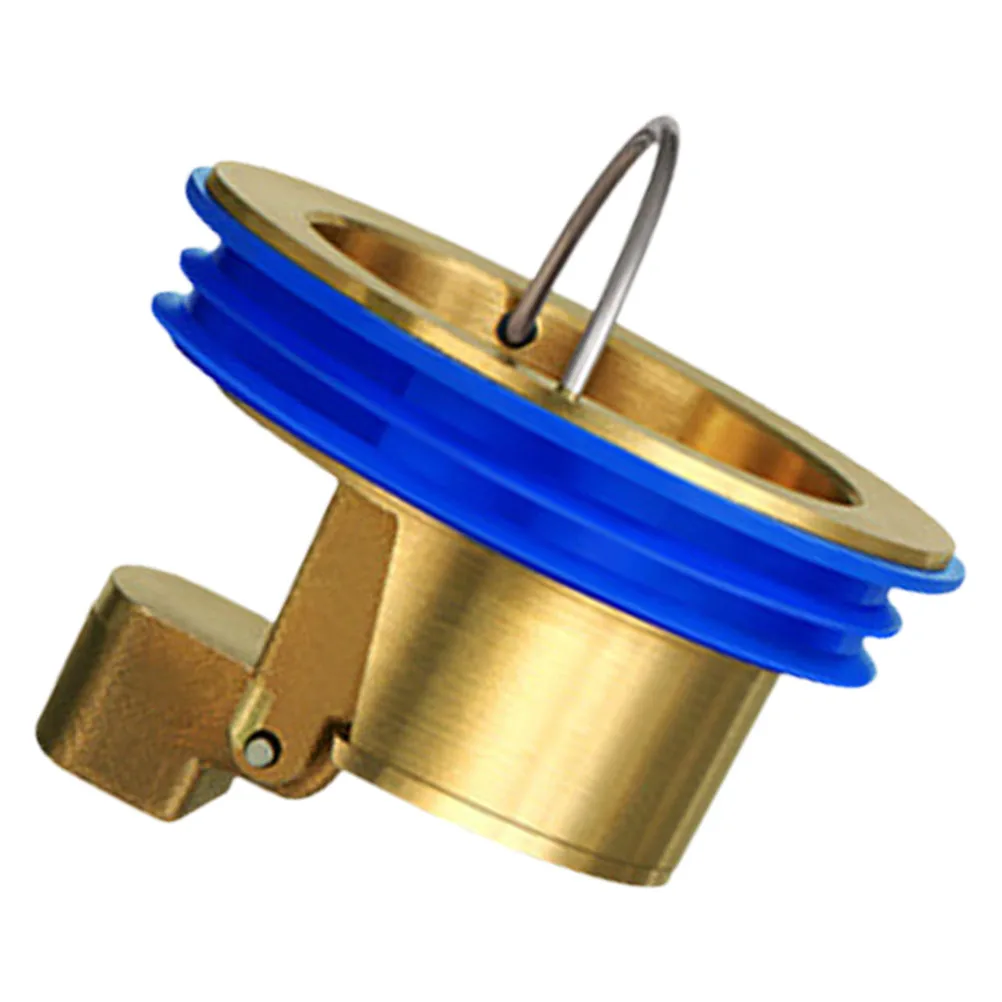 

1pcs Copper Drain Core Odor Resistant Durable Shower Floor Plug Strainer Anti Clogging Smooth Drainage Kitchen Bath Home Use
