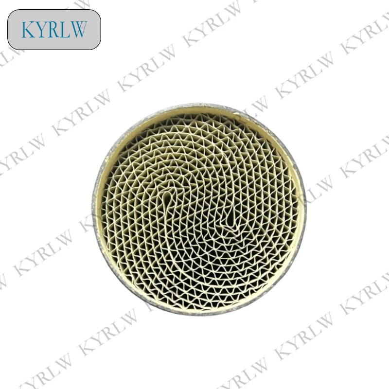 Katalis Sepeda Motor Kualitas Tinggi 45*120Mm Euro3/4/5/6 Sistem Pembuangan Katalis Sepeda Motor Sepeda Motor Logam