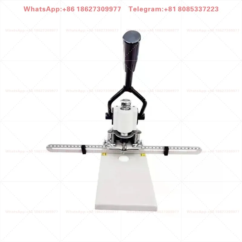 Industrial Grade Heavy Duty Manual Hole Puncher Durable High Precision Manual Drill Press for Industrial Workshop Home DIY