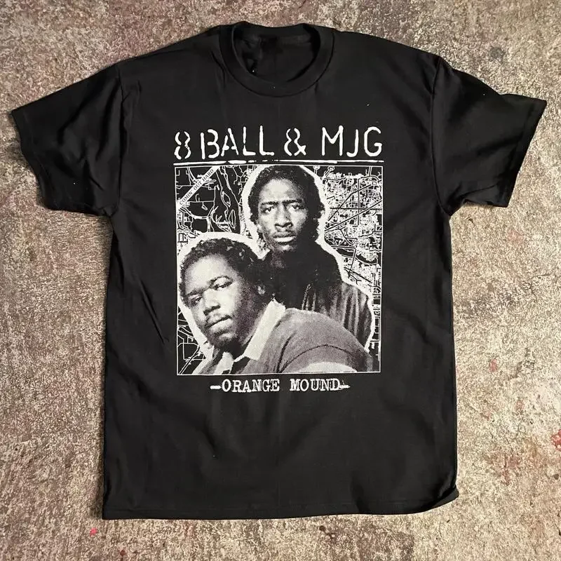 Orange Mound 8Ball Mjg Band T Shirt Classic Black S 5Xl