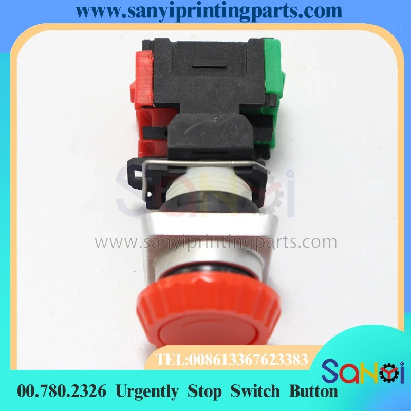 1 Piece Heidelberg Urgently Stop Switch Button 00.780.2326 For Printing Machine