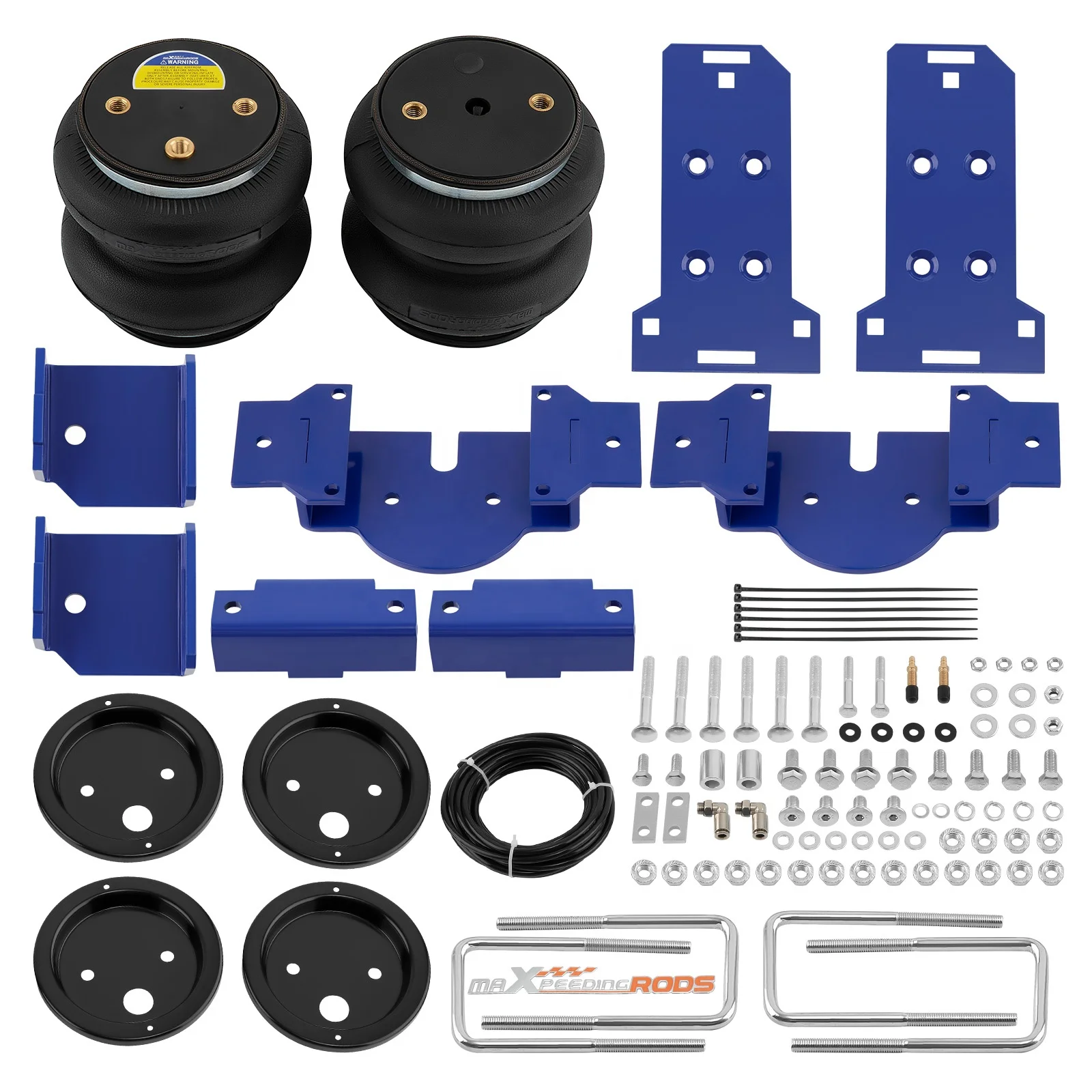 

MaXpeedingrods Air Spring Suspension Bag Kit Rear for GMC Sierra 1500 Non-AT4 Chevrolet Silverado 1500 4WD RWD 2019-2024