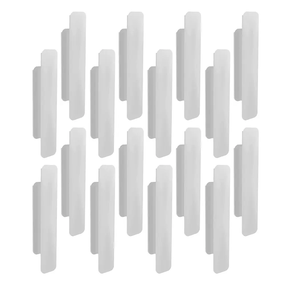 8Pairs Stick Handle Sliding Door Pull Plastic Adhesive Knobs for Heavy Duty Barn Doors Cottages Closets Easy Install