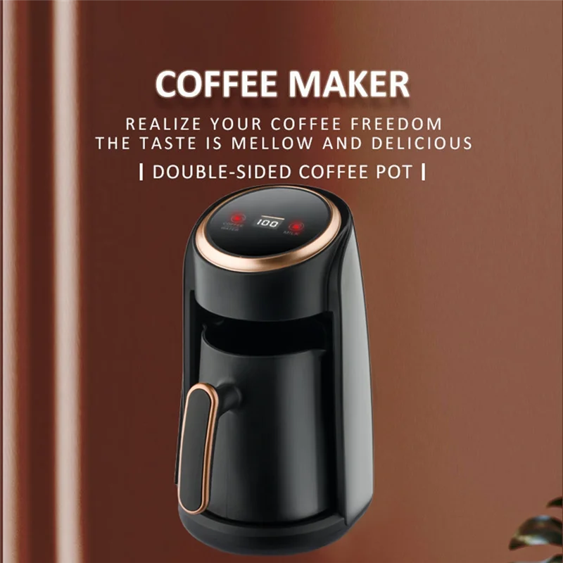 

A16Z Automatic Turkish/Greek Coffee Machine 600W Electric Coffee Pot Moka Coffee Kettle Coffee Pot Maker EU Plug