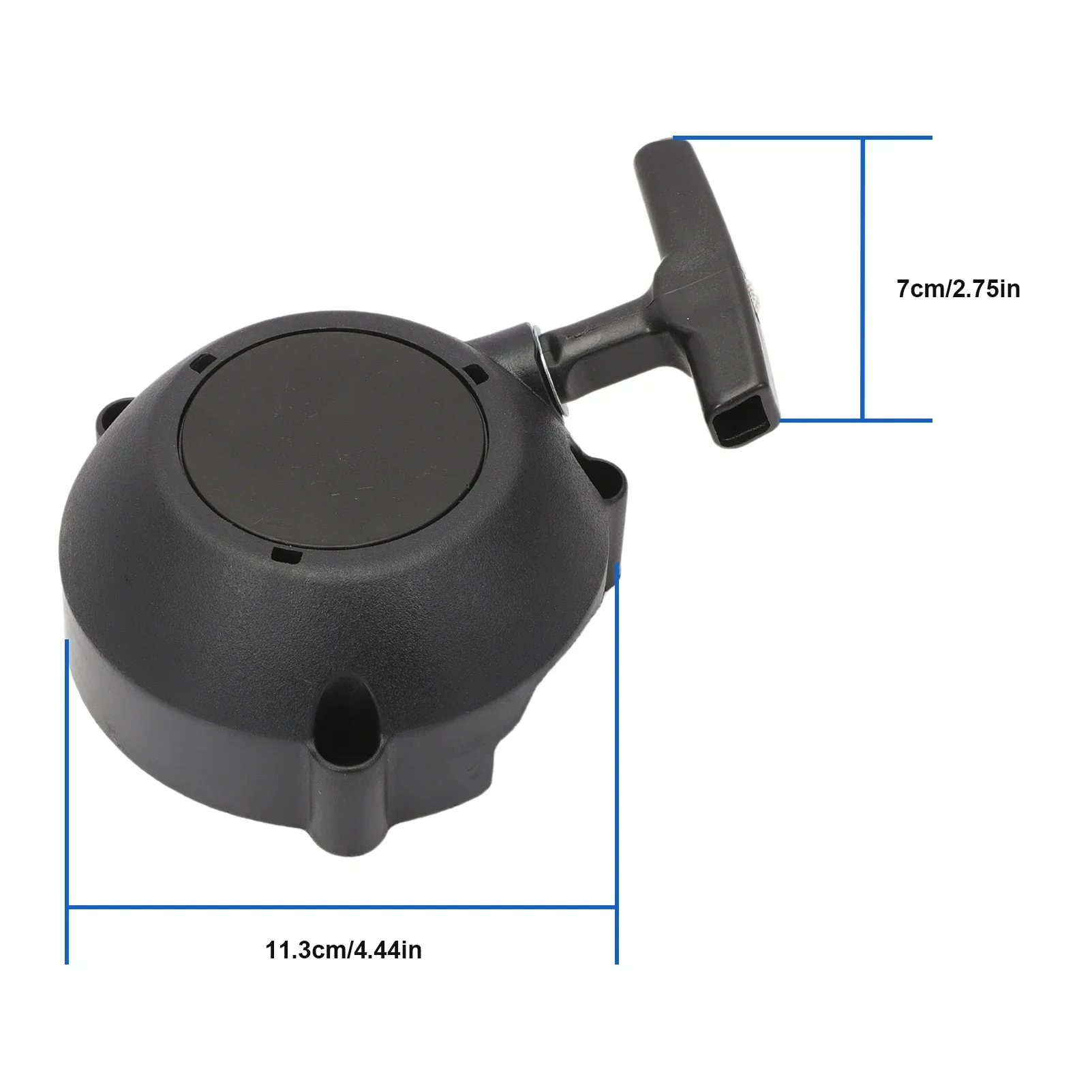 Recoil de carro Pullstart Starter, Compatível com STIHL, BR430, BR450, SR430, SR450, SR450-Z, 42441900308, 4244-190-0308