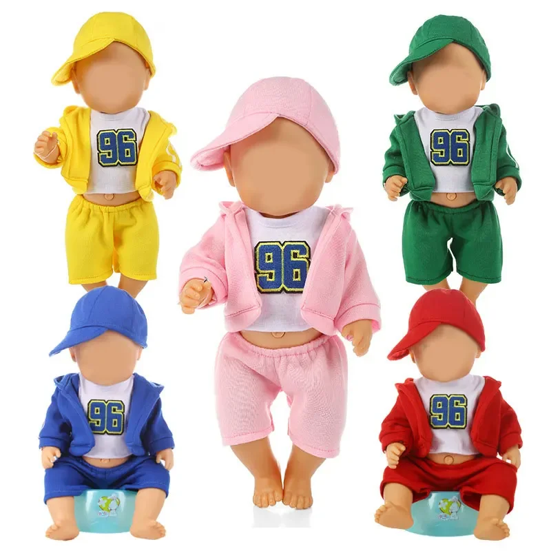 doll New Born 18 inch 40cm- 43cm Boy Girl Doll Clothes For Chirden Doll Accessories Birthday