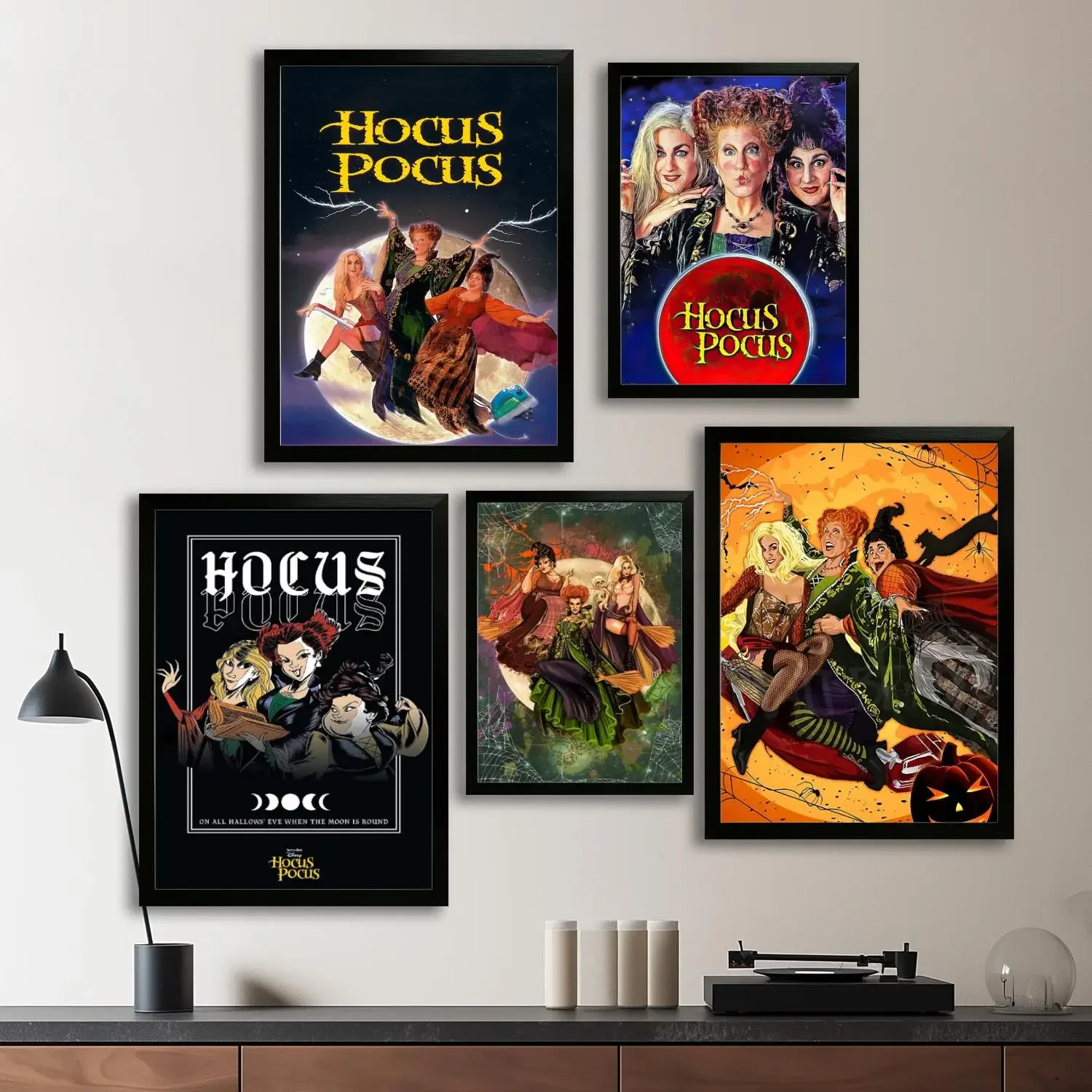 hocus pocus movie Canvas Art Poster and Wall Art Picture Print, Modern Family Bedroom Decor Posters,Decorative painting