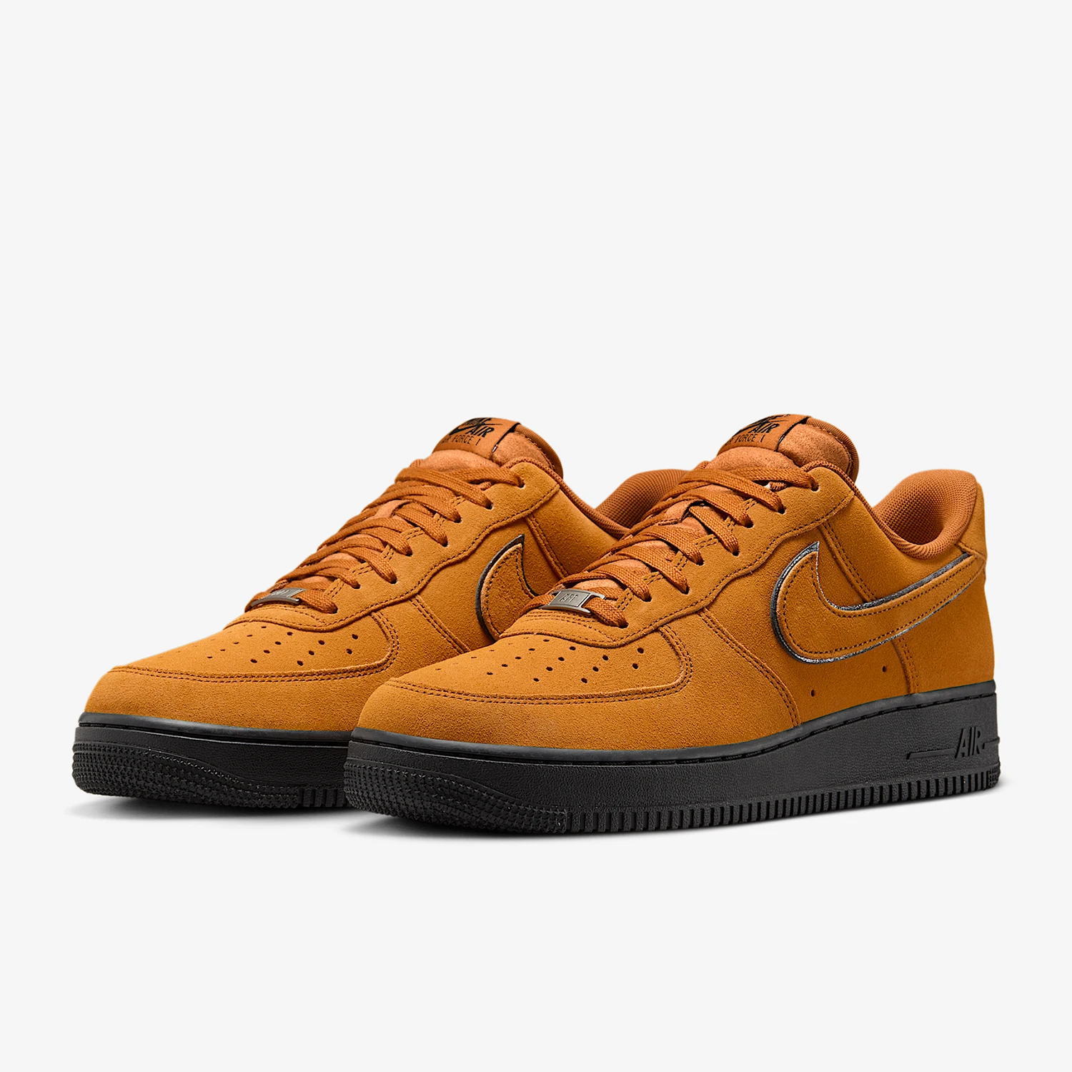 

Мужские замшевые повседневные кроссовки Nike Air Force 1, HQ1966-700