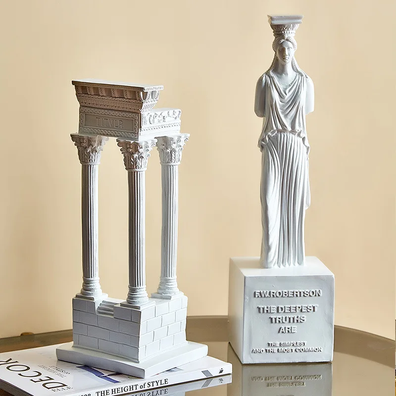 

European Roman architectural ornaments,resin sculpture ornaments,office and living room decorations, home decoration accessories