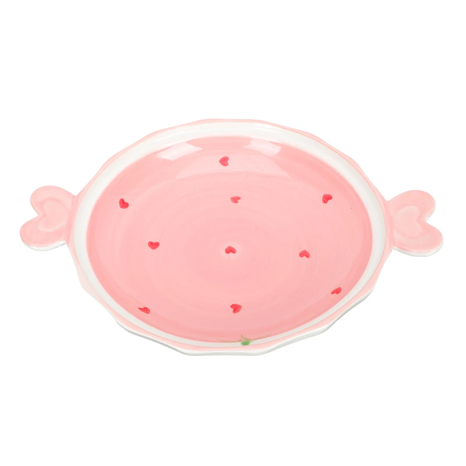 

Керамическая тарелка для салата и фруктов: Изысканное исполнение, легкая в уходе, многофункциональный поднос, держатель для закусок