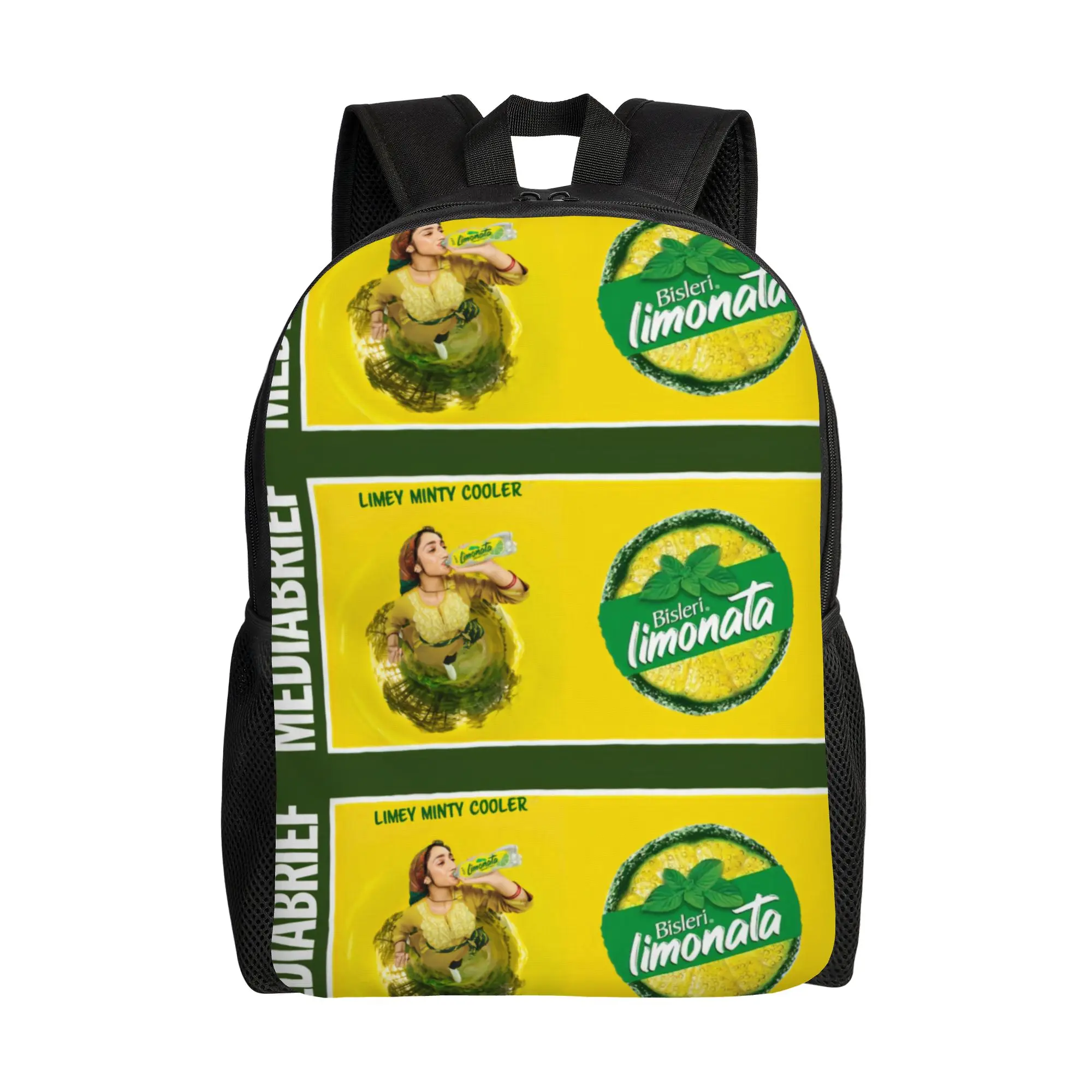 

Лимонад bBisleri Limey Minty Cooler, модная женская сумка-рюкзак bBisleri большой вместимости для ноутбука, к новому учебному году
