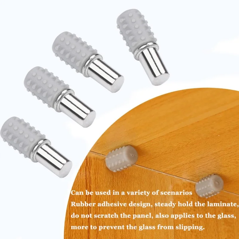 30 Buah Pin Rak Pasak Rak Kabinet Perlengkapan Rak Pin Braket Rak Furnitur Rak Buku Penyangga Rak Pin Pengunci