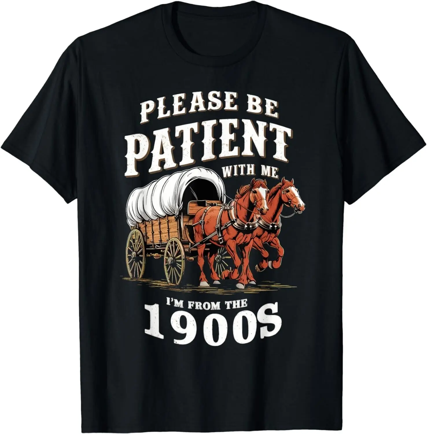 

Please Be Patient With Me I'm From The 1900s Vintage Gift Unisex T-Shirt