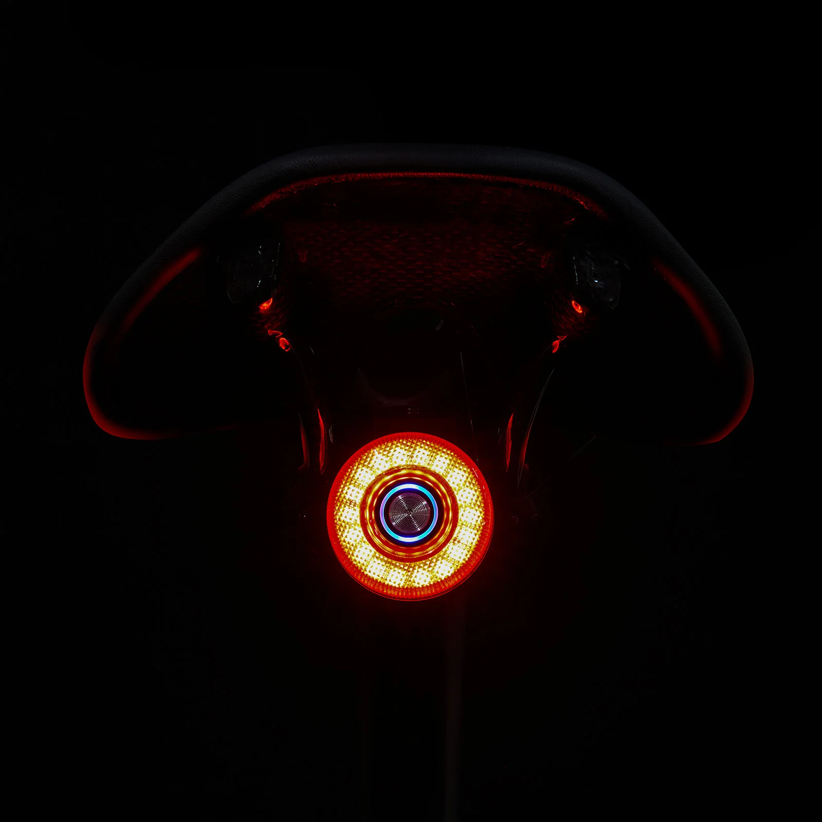 Liteskin Carbon Smart Bicycle Rear Light Road Bike MTB Auto  Brake Intelligent Sensing tail Flashlight LED USB Charging