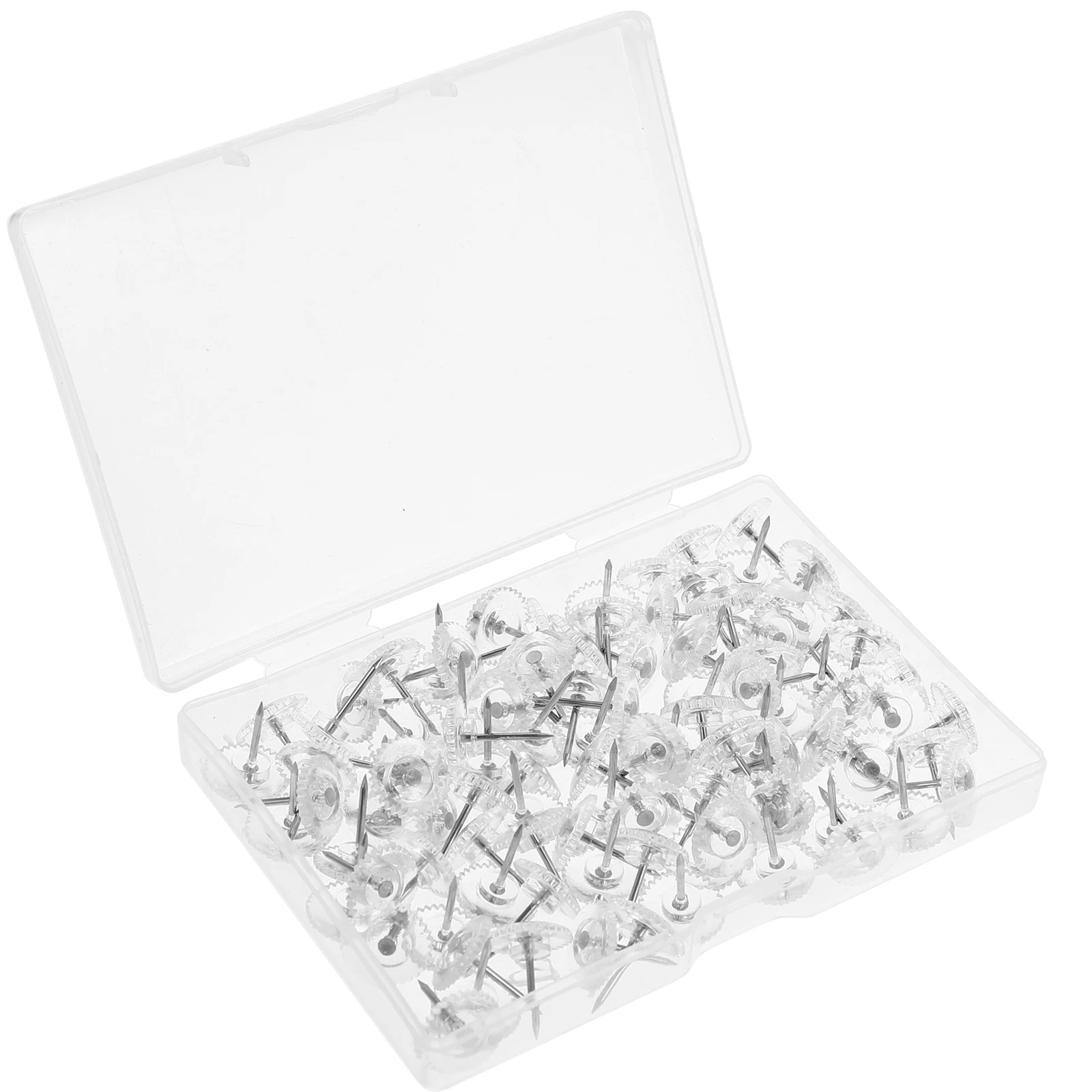

2 Boxes Gear Shaped Thumb Tacks Decorative Pushpins for Cork Board Office Supplies Map Marking Art Craft