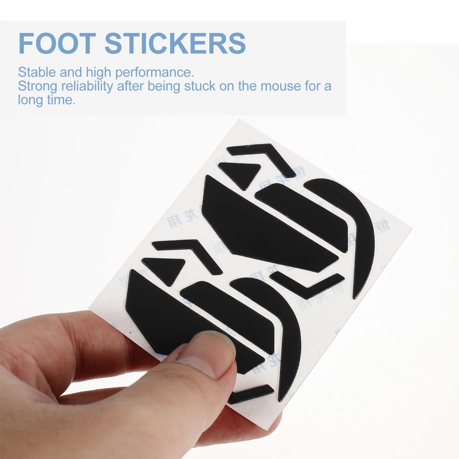 

2 Sets Mouse Pad Feet for Computer Mice Gaming Replacement Foot Sticker Pads Stickers