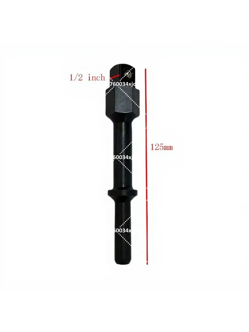 1/2 Inch Shockproof Air Hammer Accessory Bolt, Circuit Breaker Stop Pin Chisel, Disassembly Fastener Bolt Nut